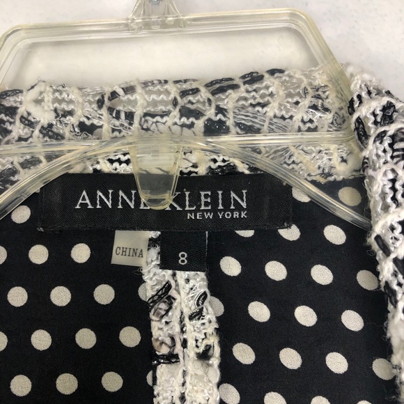 Anne Klein New York Knit Blazer - Sz 8 - Picture 2 of 10